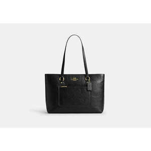 Station Tote Bag In Signature Leather